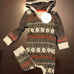 Burt’s Bees baby thermal onesie